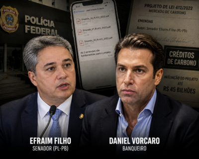 QUEM É EFRAIM FILHO? DA OPERAÇÃO CALVÁRIO AO CELULAR DE VORCARO, A PARAÍBA PRECISA CONHECER O QUE EXISTE POR TRÁS DO DISCURSO MORALISTA